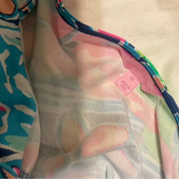 Lilly Pulitzer PARIGI MAXI DRESS POP UP JUNGLE HOPPIN - Picture 9 of 11
